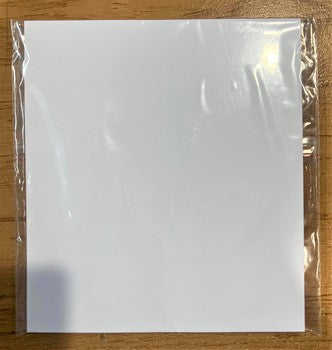 CT 9"x4" Card - Smooth 300gsm White scored 20 pcs / pack Wholesale