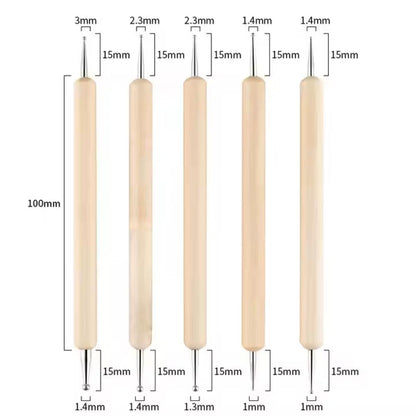 Crafty Trails Wooden Scoring Tools 5pcs/ set
