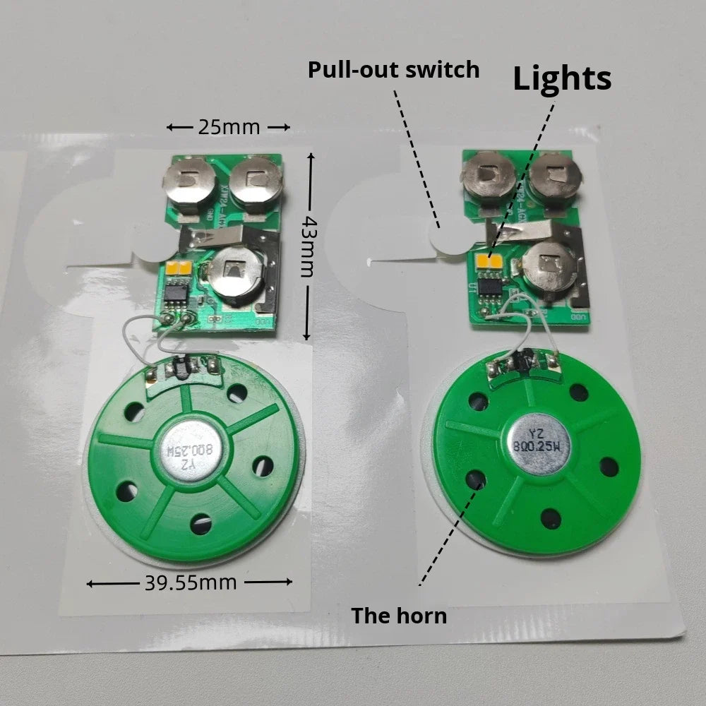 ATK LED Lights & Sound for cards Pack of 2 sets New Design