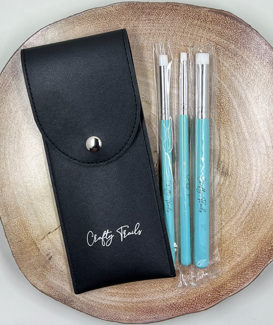 Crafty Trails mini Blending Brush pack of 3 in a Bag