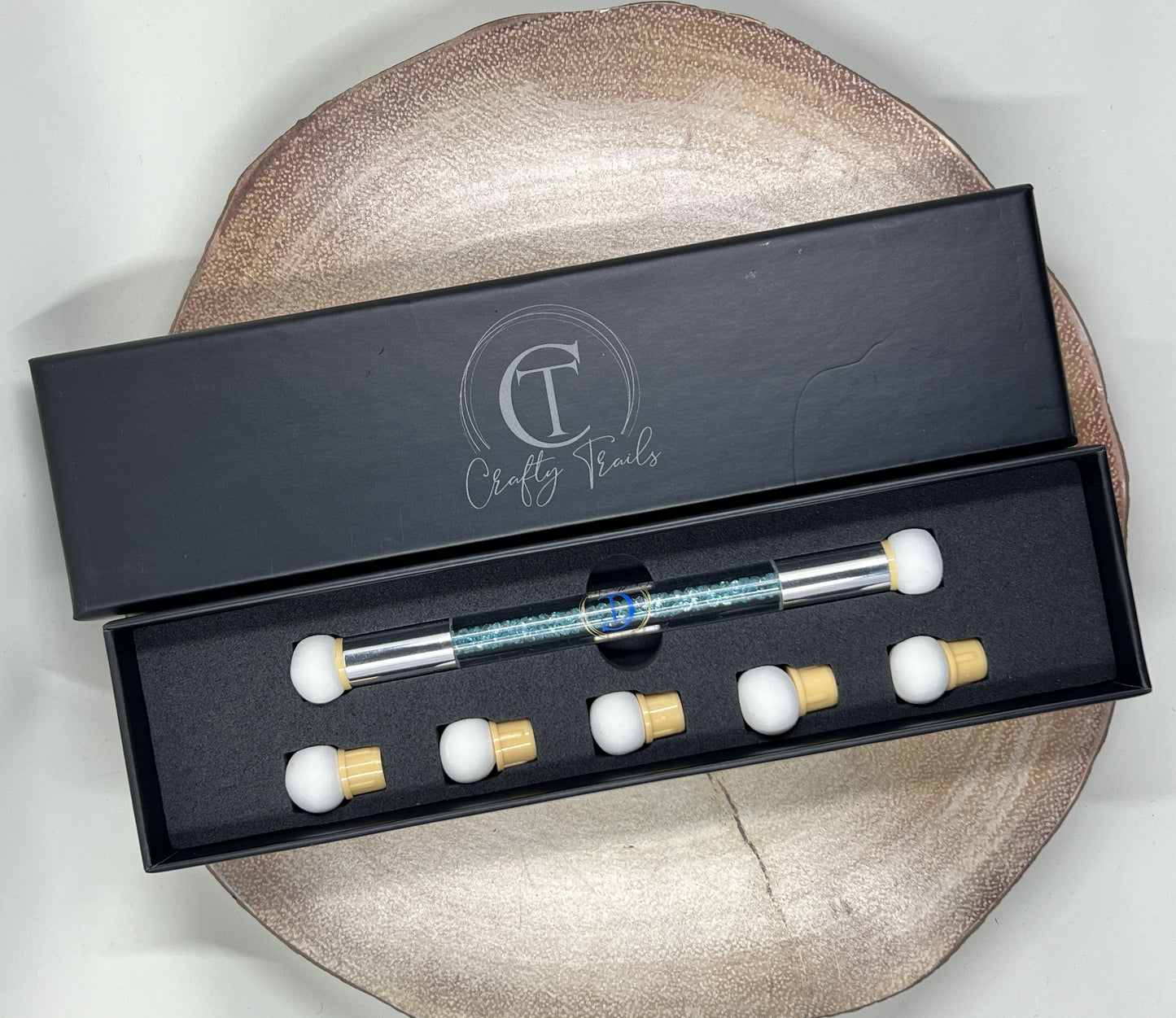 Crafty Trails Mini Foam Blender Blue with 5 refills